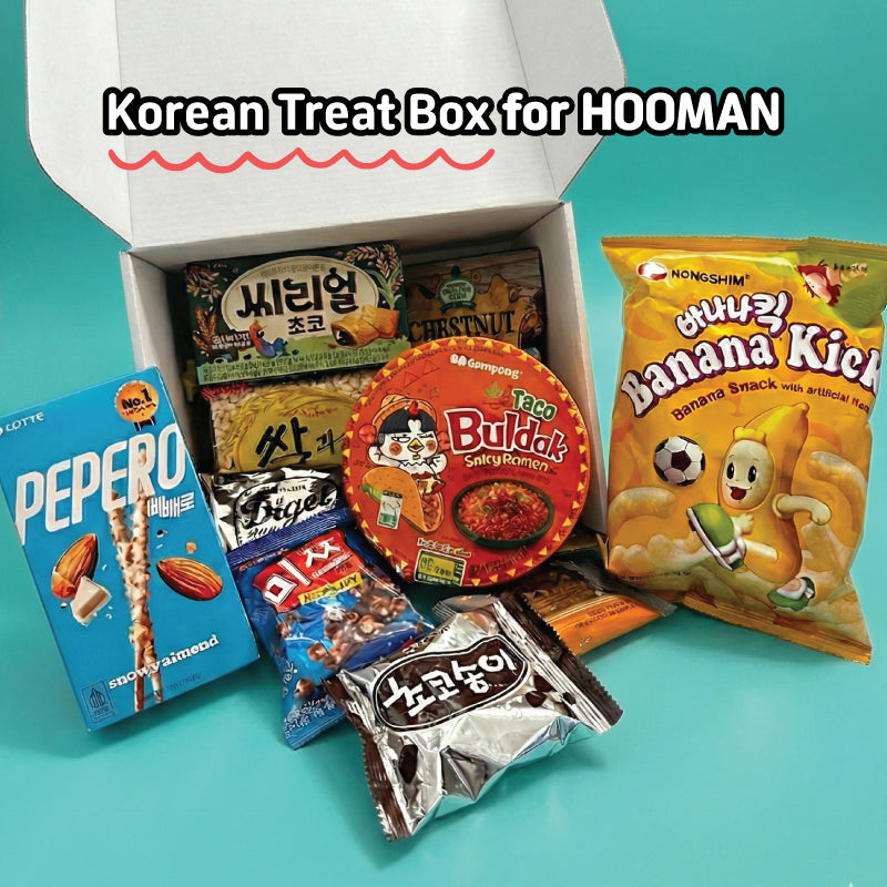 Korean Snack Box for Human